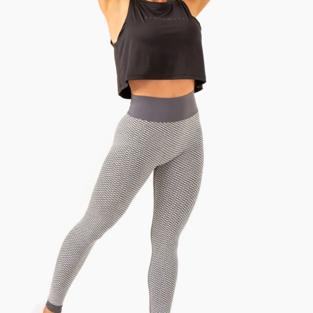 👀HONEYCOMB SCRUNCH SEAMLESS LEGGINGS RYDERWEAR 🍑